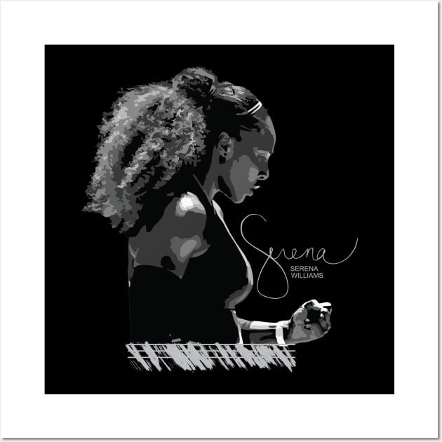 SERENA WILLIAMS Fresh Design Wall Art by zolazilabi